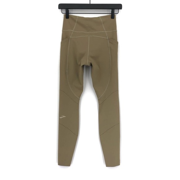BROOKS Method 7/8 Tight Dark Oatmeal Tan XS - Picture 6 of 7